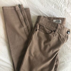 Khaki jeans from Gap